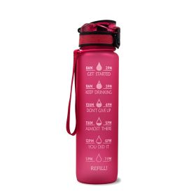 1L Tritan Water Bottle Red