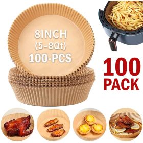 100pcs Air Fryer Liners Disposable Paper Liner